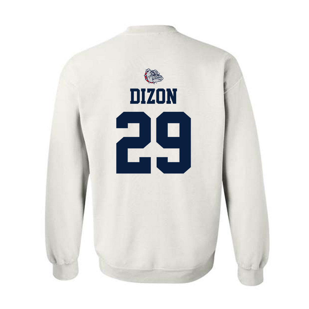 Gonzaga - NCAA Women's Soccer : Audrey Dizon - Sports Shersey Crewneck Sweatshirt-1