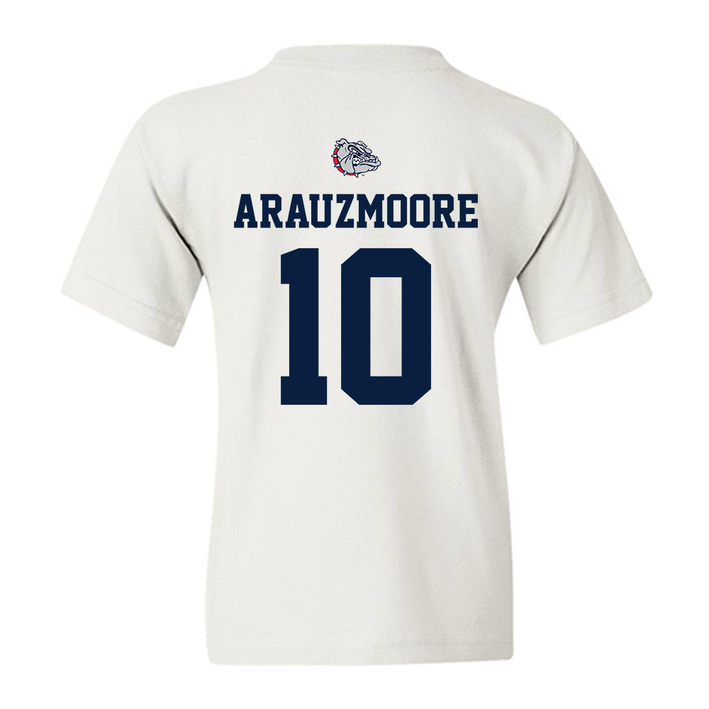 Gonzaga - NCAA Men's Basketball : Joaquim ArauzMoore - Sports Shersey Youth T-Shirt-1