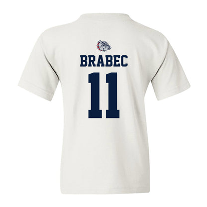 Gonzaga - NCAA Baseball : Gabriel Brabec - Sports Shersey Youth T-Shirt-1