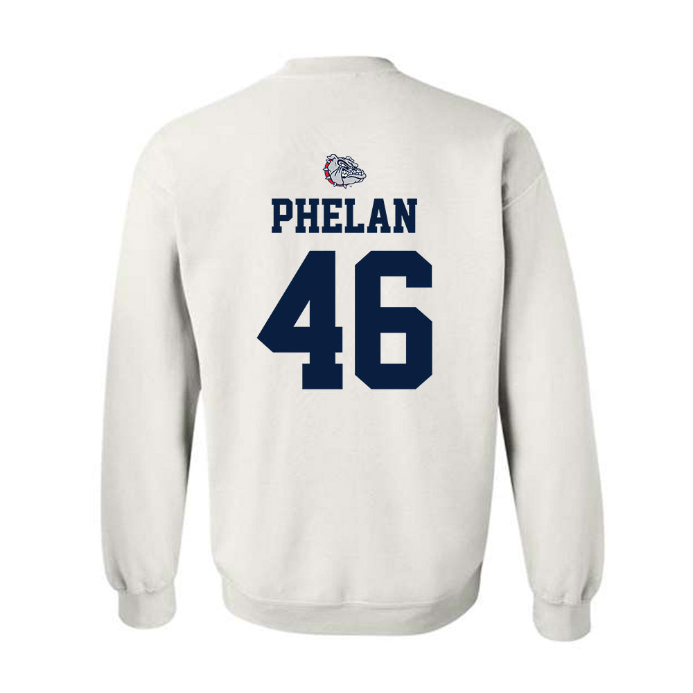 Gonzaga - NCAA Baseball : Jace Phelan - Sports Shersey Crewneck Sweatshirt-1