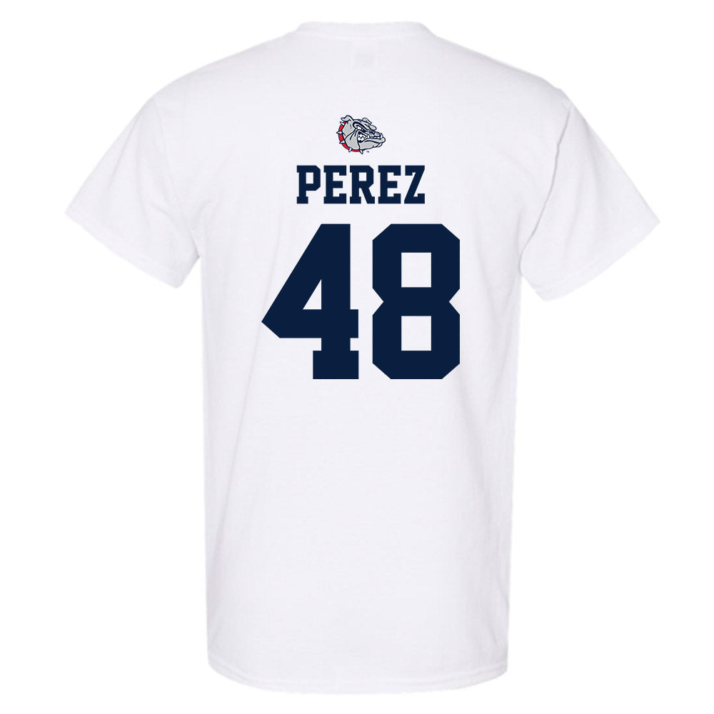 Gonzaga - NCAA Baseball : Colton Perez - Sports Shersey T-Shirt-1