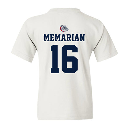 Gonzaga - NCAA Baseball : Kyle Memarian - Sports Shersey Youth T-Shirt-1