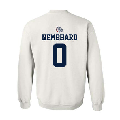 Gonzaga - NCAA Men's Basketball : Ryan Nembhard - Sports Shersey Crewneck Sweatshirt-1