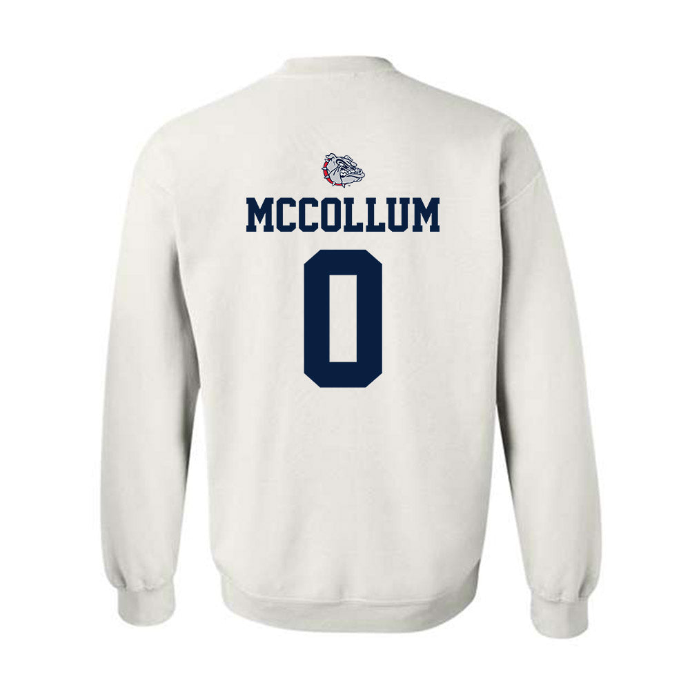 Gonzaga - NCAA Women's Soccer : Michaela McCollum - Sports Shersey Crewneck Sweatshirt-1