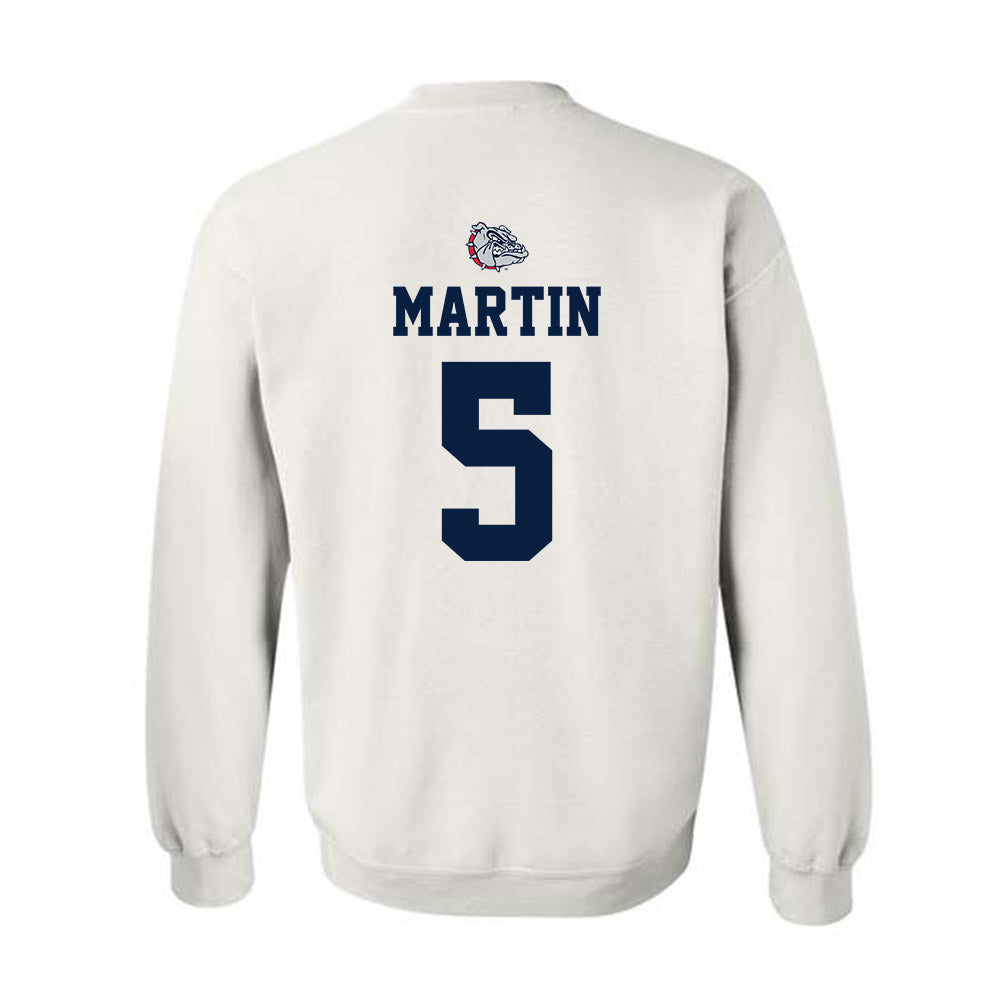 Gonzaga - NCAA Women's Volleyball : Brianna Martin - Sports Shersey Crewneck Sweatshirt-1