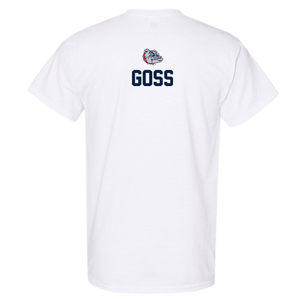 Gonzaga - NCAA Men's Cross Country : Charlie Goss - Sports Shersey T-Shirt-1