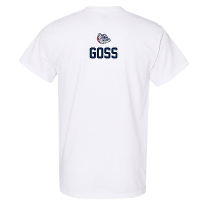 Gonzaga - NCAA Men's Cross Country : Charlie Goss - Sports Shersey T-Shirt-1