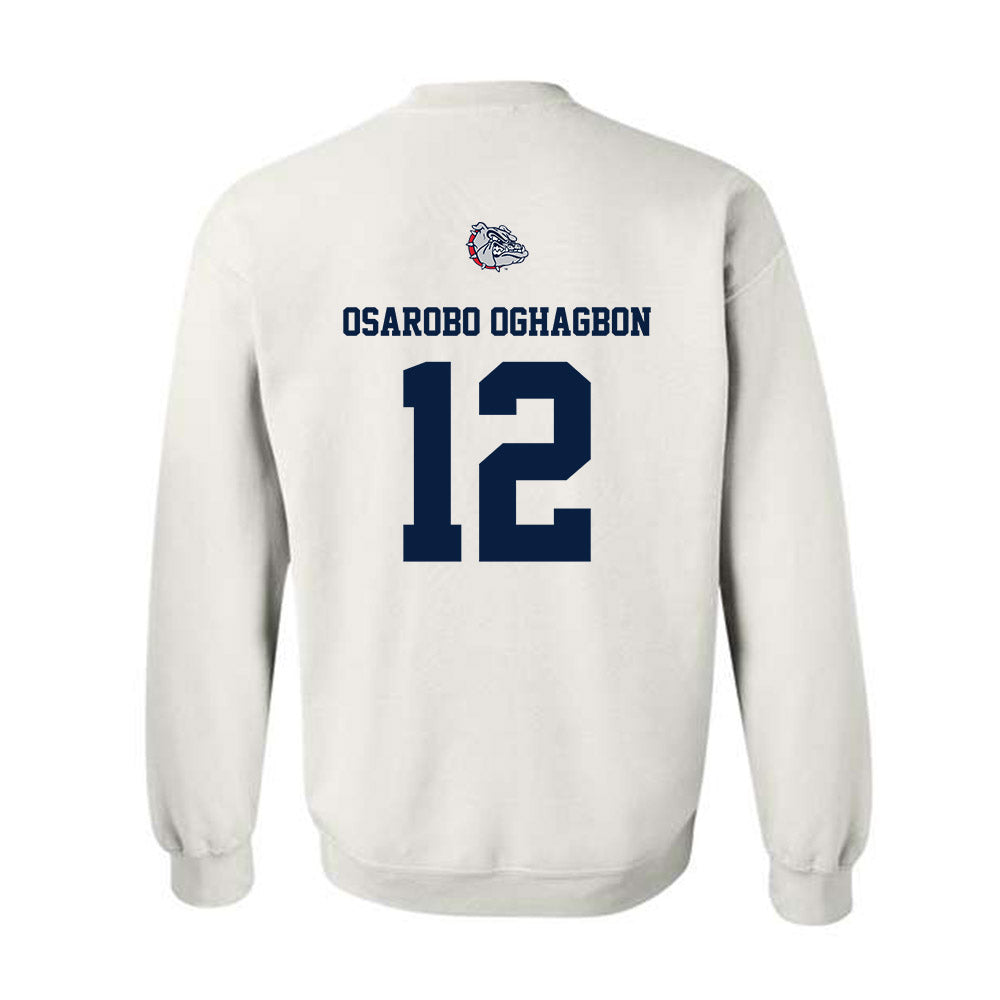 Gonzaga - NCAA Women's Basketball : Christabel Osarobo Oghagbon - Sports Shersey Crewneck Sweatshirt-1