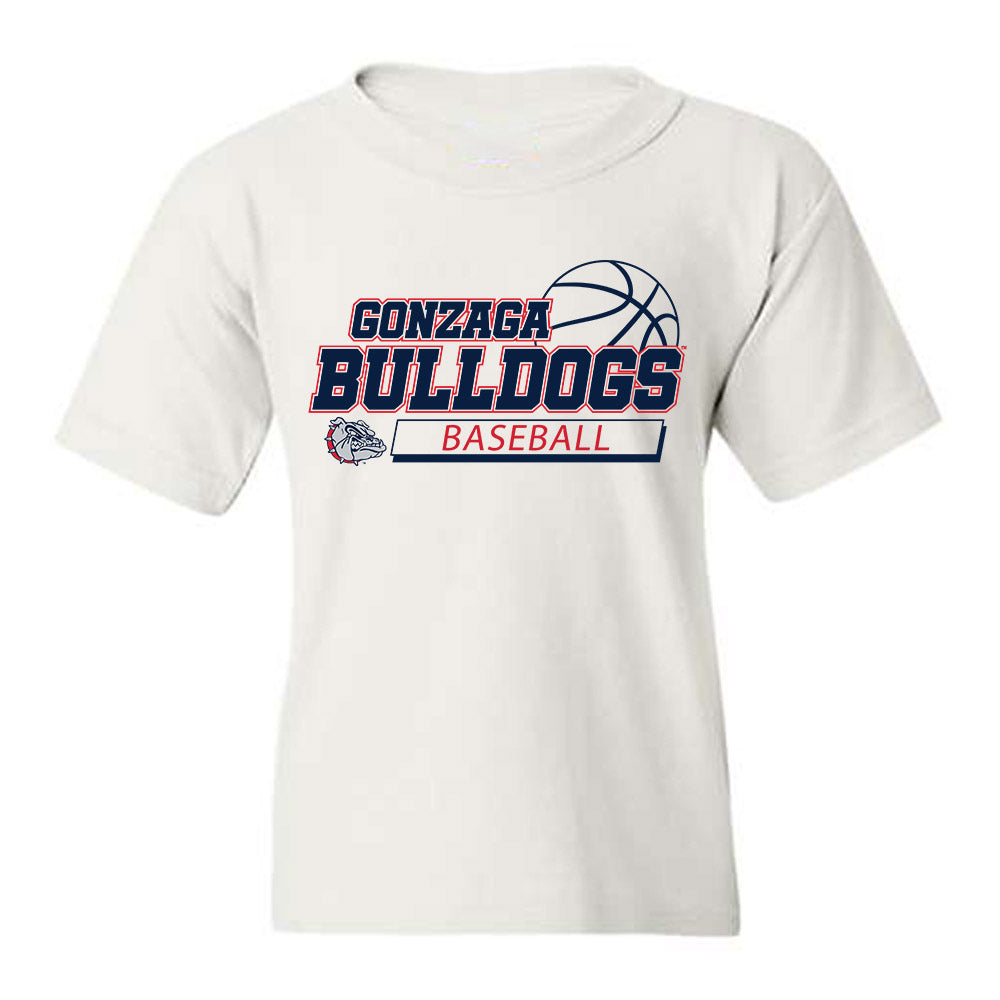 Gonzaga - NCAA Baseball : Colton Perez - Sports Shersey Youth T-Shirt-0