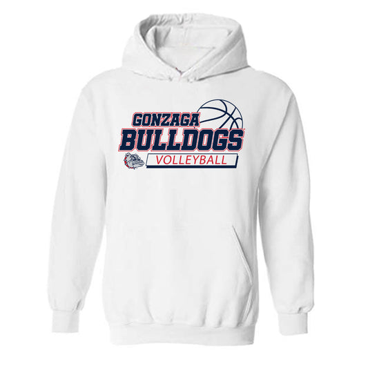 Gonzaga - NCAA Women's Volleyball : Krista Kostoff - Sports Shersey Hooded Sweatshirt-0