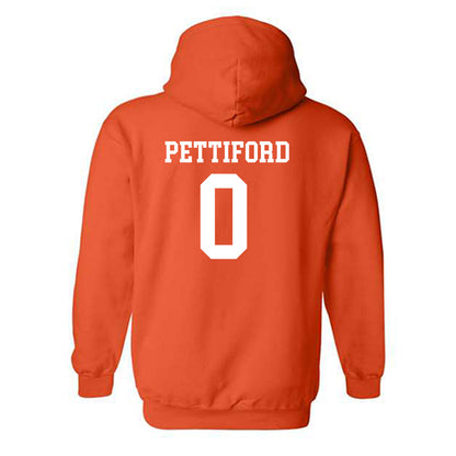 Auburn - NCAA Men's Basketball : Tahaad Pettiford - Sports Shersey Hooded Sweatshirt-1