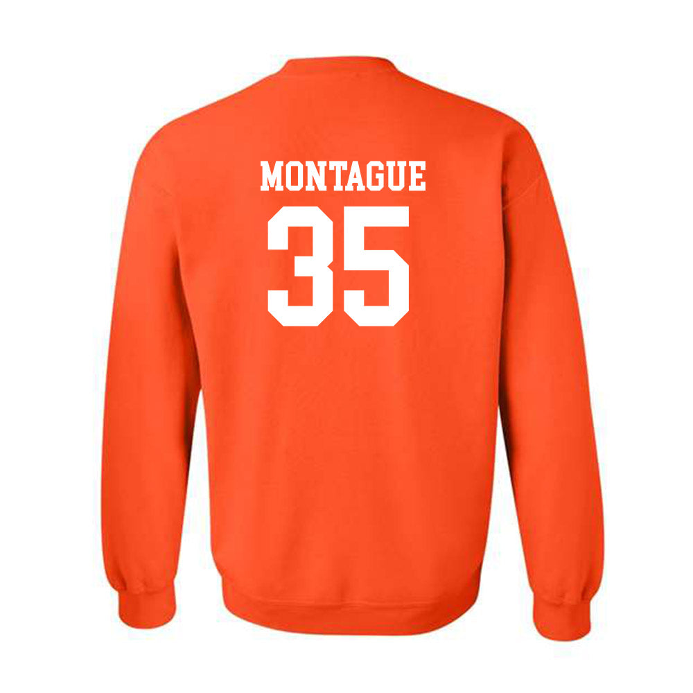 Auburn - NCAA Women's Basketball : Quanirah Montague - Sports Shersey Crewneck Sweatshirt-1