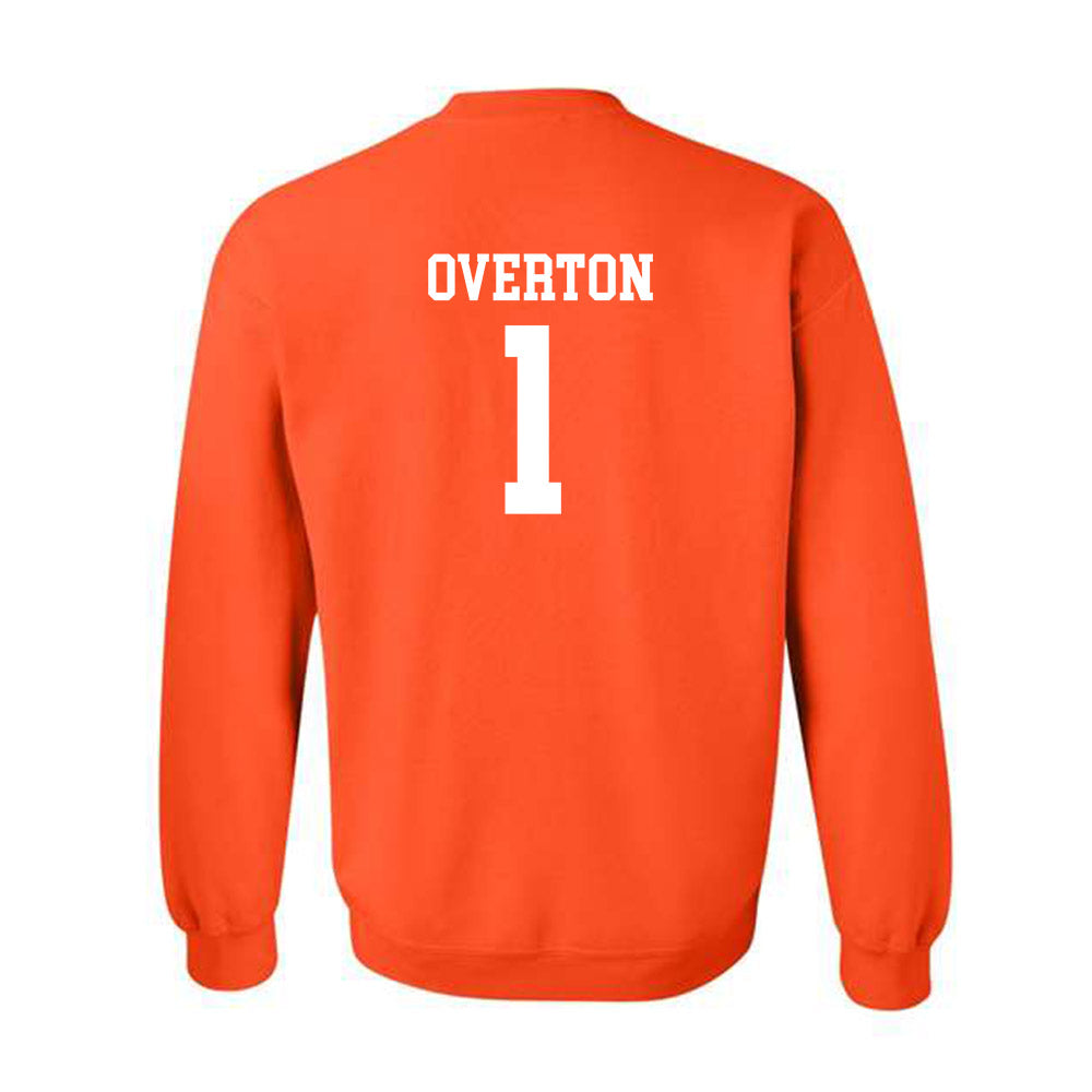 Auburn - NCAA Men's Basketball : Kevin Overton - Sports Shersey Crewneck Sweatshirt-1