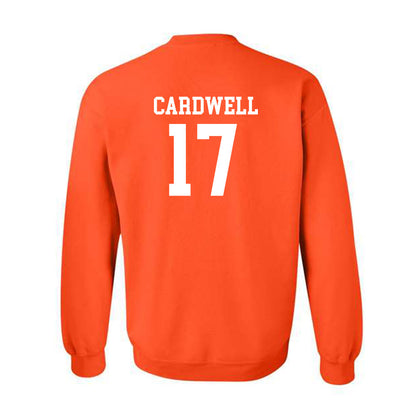 Auburn - NCAA Men's Basketball : Drake Cardwell - Sports Shersey Crewneck Sweatshirt