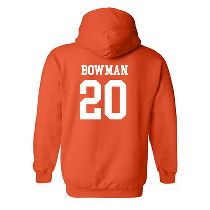 Auburn - NCAA Men's Basketball : Jeremiah Bowman - Sports Shersey Hooded Sweatshirt-1