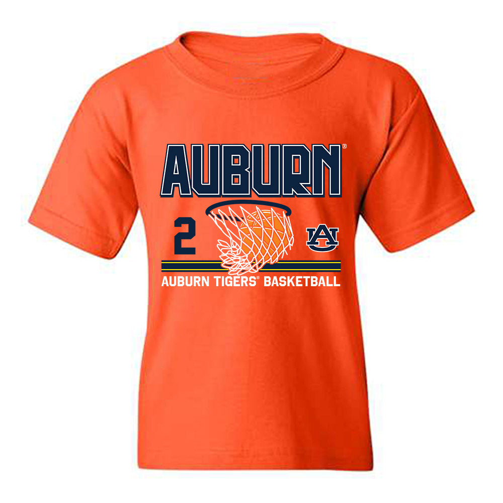 Auburn - NCAA Women's Basketball : Jamia Harris - Sports Shersey Youth T-Shirt-0