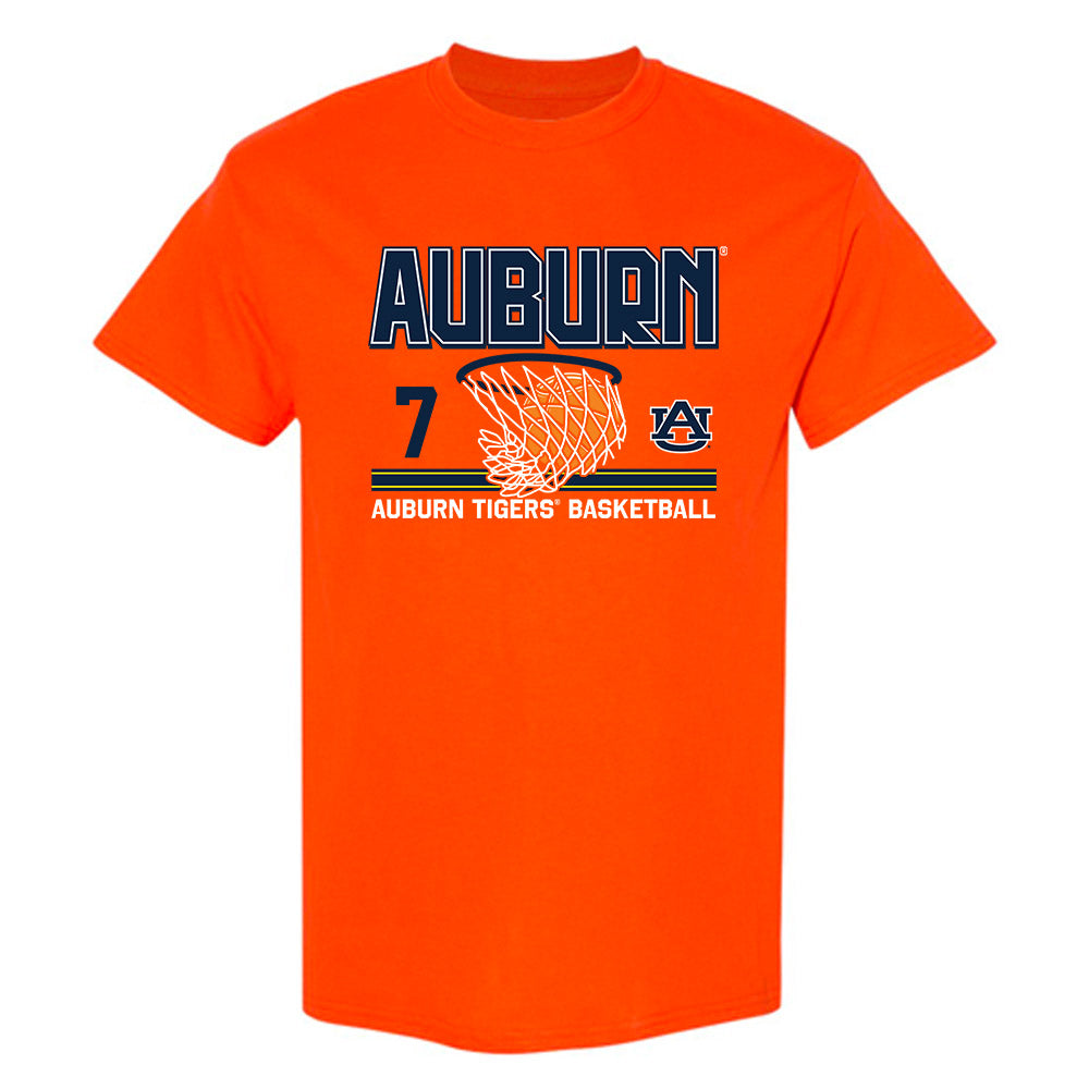 Auburn - NCAA Men's Basketball : Keyshawn Hall - Sports Shersey T-Shirt-0
