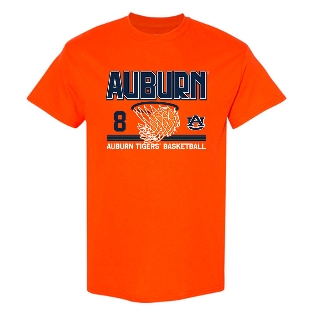 Auburn - NCAA Men's Basketball : Ja'Heim Hudson - Sports Shersey T-Shirt-0