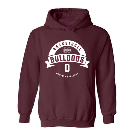 Mississippi State - NCAA Women's Basketball : Denim DeShields - Classic Fashion Shersey Hooded Sweatshirt-0