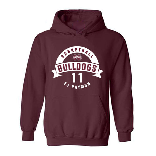 Mississippi State - NCAA Men's Basketball : EJ Paymon - Classic Fashion Shersey Hooded Sweatshirt-0