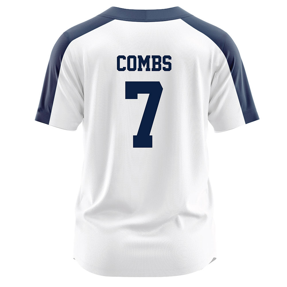 Georgia Southern - NCAA Softball : Valerie Combs - White Jersey-1