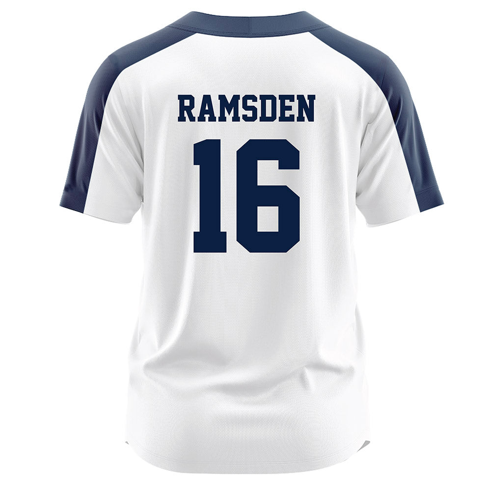 Georgia Southern - NCAA Softball : Carley Ramsden - White Jersey-1