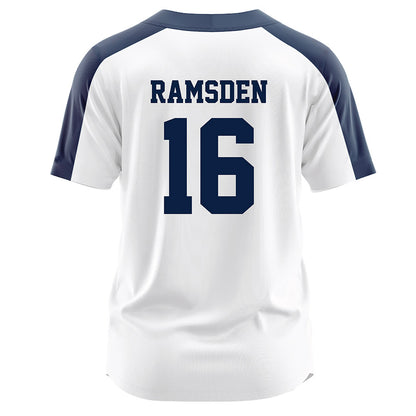 Georgia Southern - NCAA Softball : Carley Ramsden - White Jersey-1
