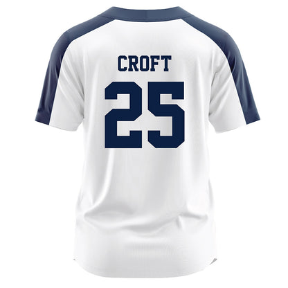 Georgia Southern - NCAA Softball : kaylee croft - White Jersey-1