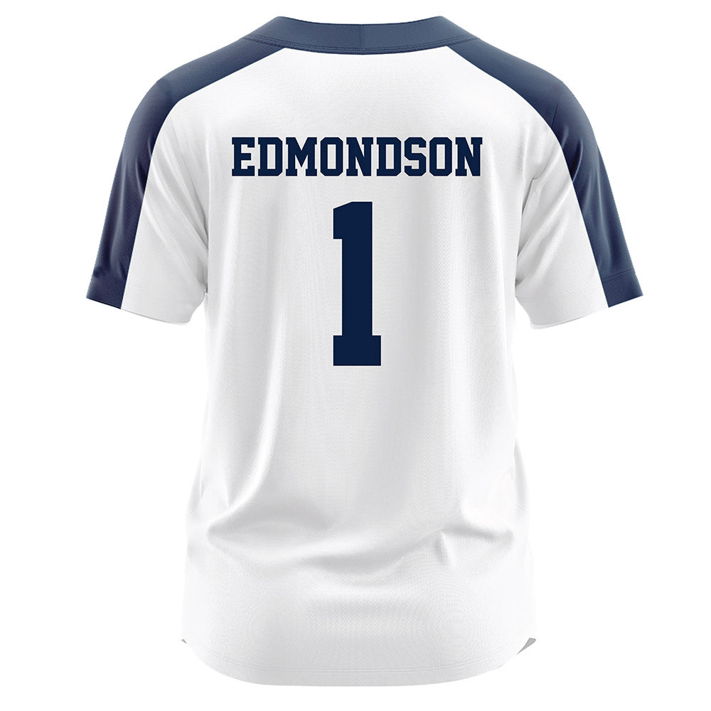 Georgia Southern - NCAA Softball : Alexis Edmondson - White Jersey-1