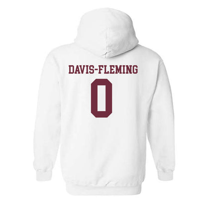 Mississippi State - NCAA Men's Basketball : Jamarion Davis-Fleming - Sports Shersey Hooded Sweatshirt-1