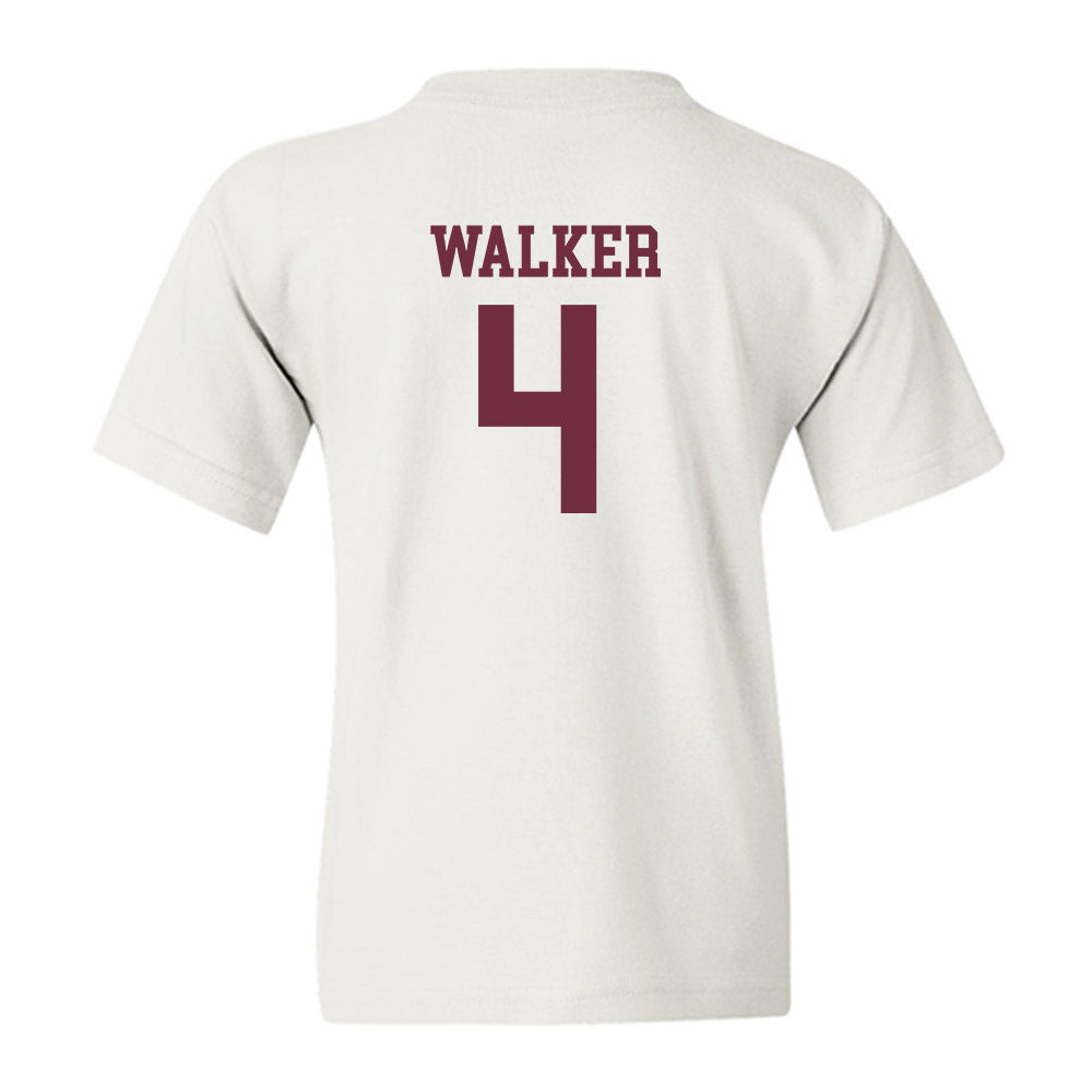 Mississippi State - NCAA Men's Basketball : Brandon Walker - Sports Shersey Youth T-Shirt-1