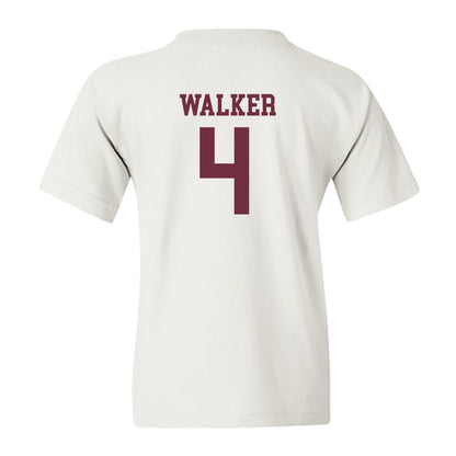 Mississippi State - NCAA Men's Basketball : Brandon Walker - Sports Shersey Youth T-Shirt-1