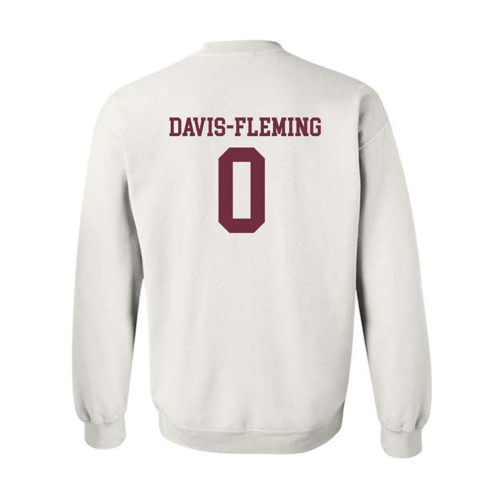 Mississippi State - NCAA Men's Basketball : Jamarion Davis-Fleming - Sports Shersey Crewneck Sweatshirt-1