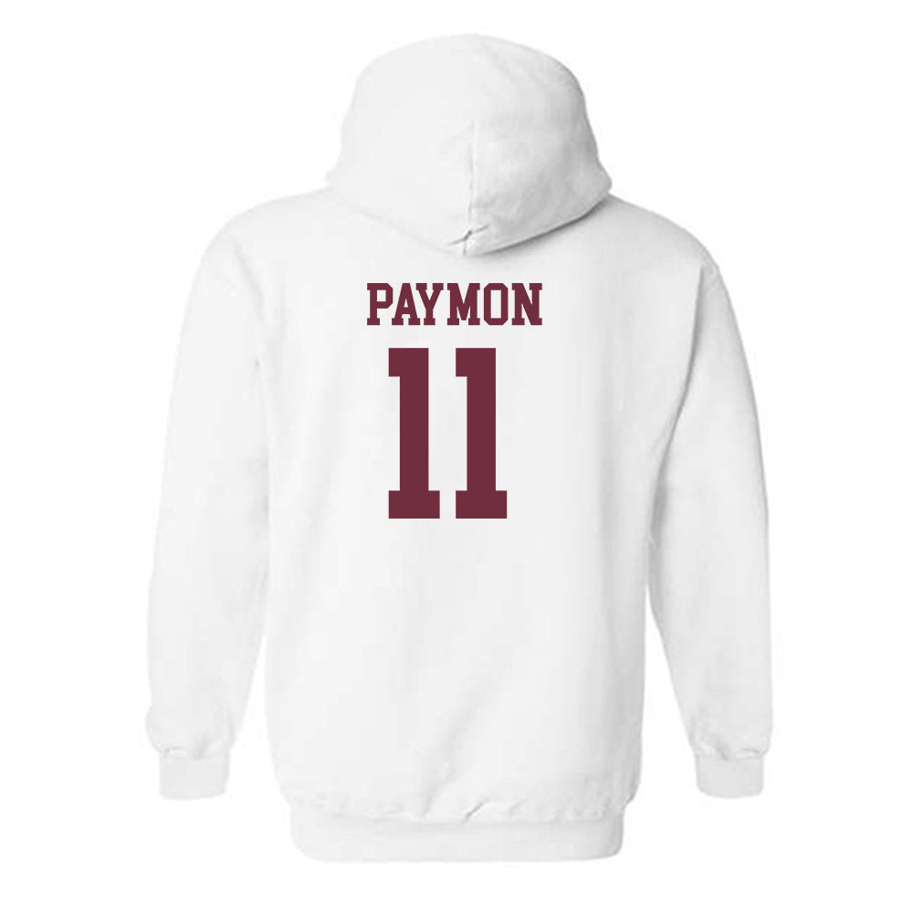 Mississippi State - NCAA Men's Basketball : EJ Paymon - Sports Shersey Hooded Sweatshirt-1