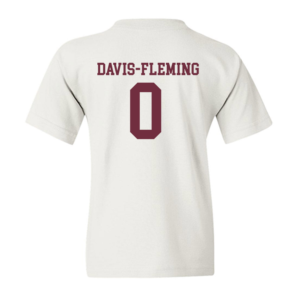 Mississippi State - NCAA Men's Basketball : Jamarion Davis-Fleming - Sports Shersey Youth T-Shirt-1