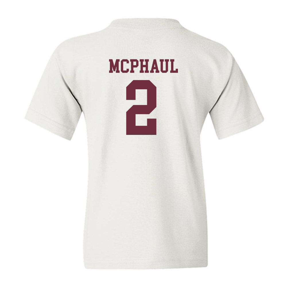 Mississippi State - NCAA Women's Basketball : Destiney McPhaul - Sports Shersey Youth T-Shirt-1