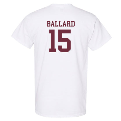 Mississippi State - NCAA Men's Basketball : Quincy Ballard - Sports Shersey T-Shirt-1
