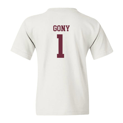 Mississippi State - NCAA Women's Basketball : Nyayongah Gony - Sports Shersey Youth T-Shirt-1