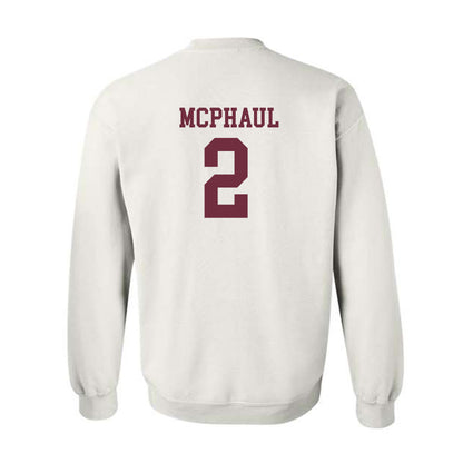 Mississippi State - NCAA Women's Basketball : Destiney McPhaul - Sports Shersey Crewneck Sweatshirt-1