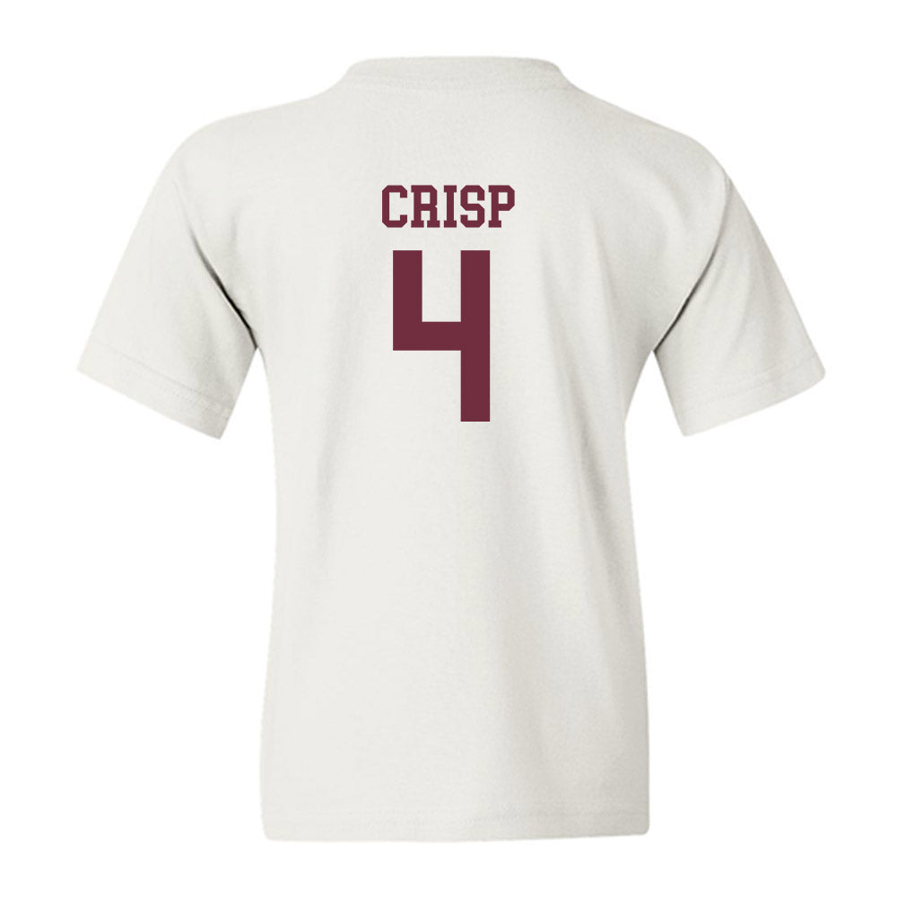 Mississippi State - NCAA Women's Basketball : Trayanna Crisp - Sports Shersey Youth T-Shirt-1