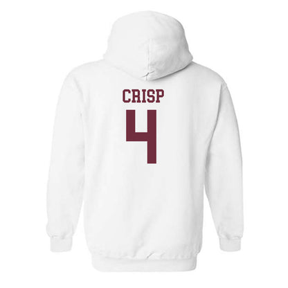 Mississippi State - NCAA Women's Basketball : Trayanna Crisp - Sports Shersey Hooded Sweatshirt-1