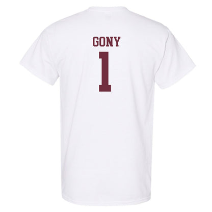 Mississippi State - NCAA Women's Basketball : Nyayongah Gony - Sports Shersey T-Shirt-1