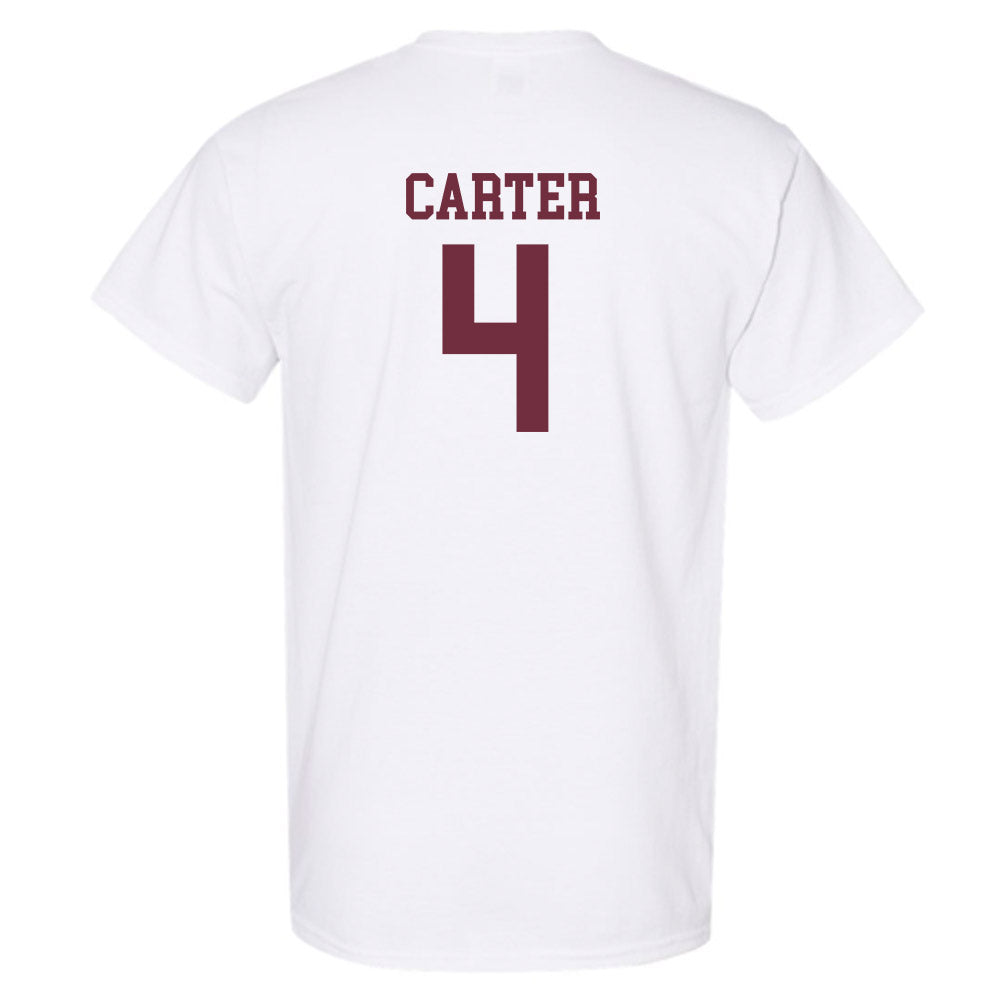 Mississippi State - NCAA Women's Basketball : Jessika Carter - Sports Shersey T-Shirt-1