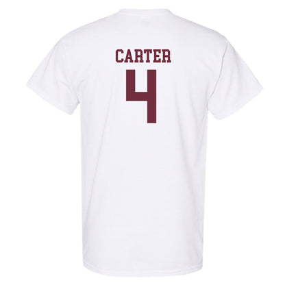 Mississippi State - NCAA Women's Basketball : Jessika Carter - Sports Shersey T-Shirt-1