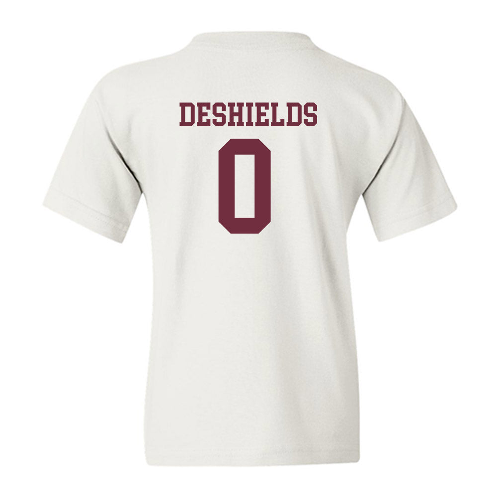 Mississippi State - NCAA Women's Basketball : Denim DeShields - Sports Shersey Youth T-Shirt-1