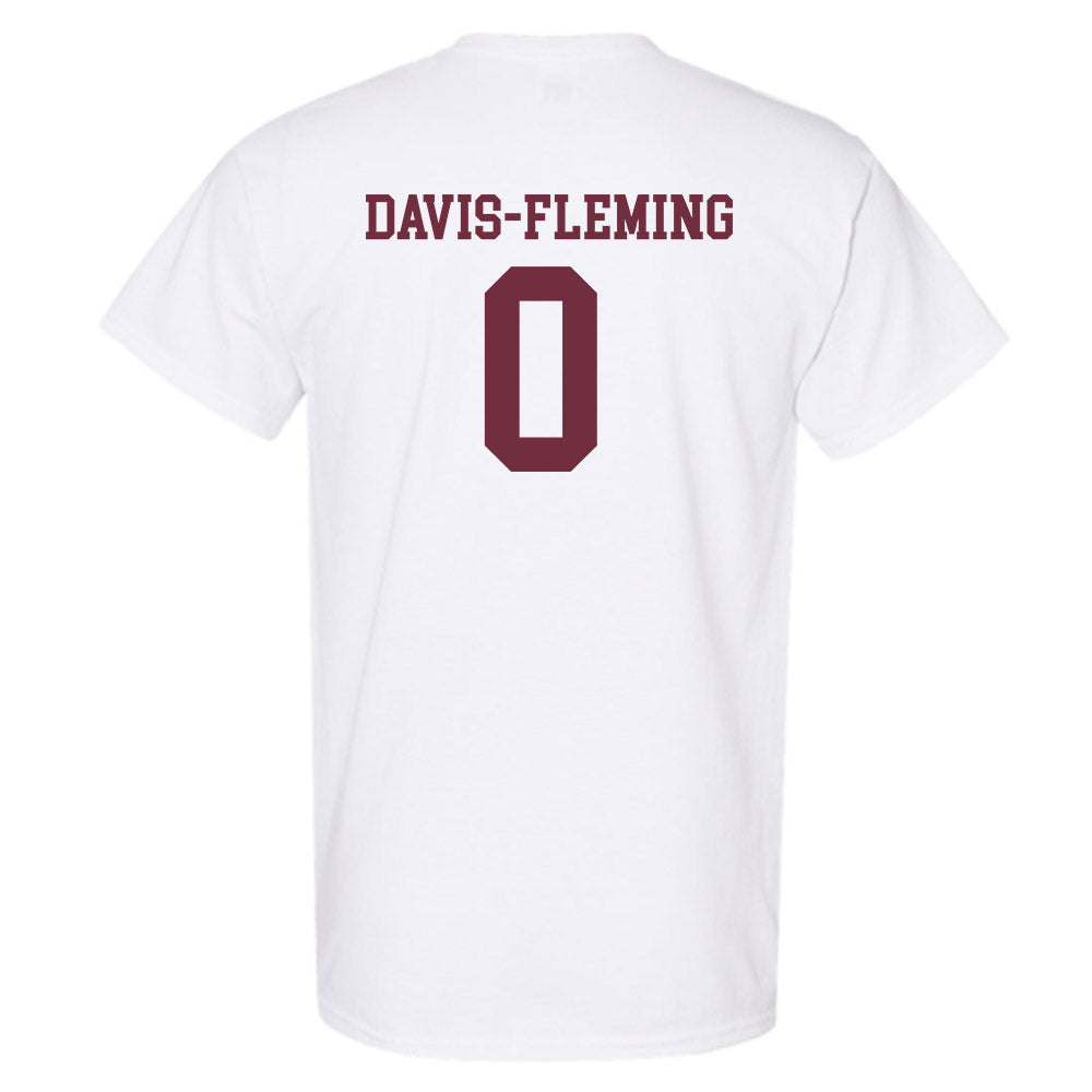Mississippi State - NCAA Men's Basketball : Jamarion Davis-Fleming - Sports Shersey T-Shirt-1