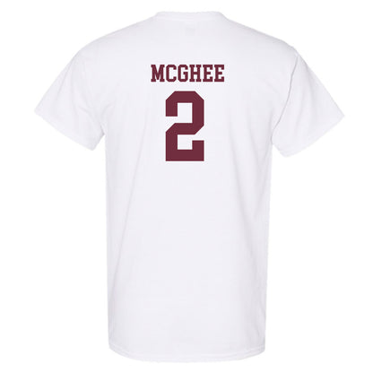 Mississippi State - NCAA Men's Basketball : Jaborri Mcghee - Sports Shersey T-Shirt-1