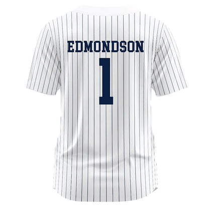 Georgia Southern - NCAA Softball : Alexis Edmondson - White Jersey-1