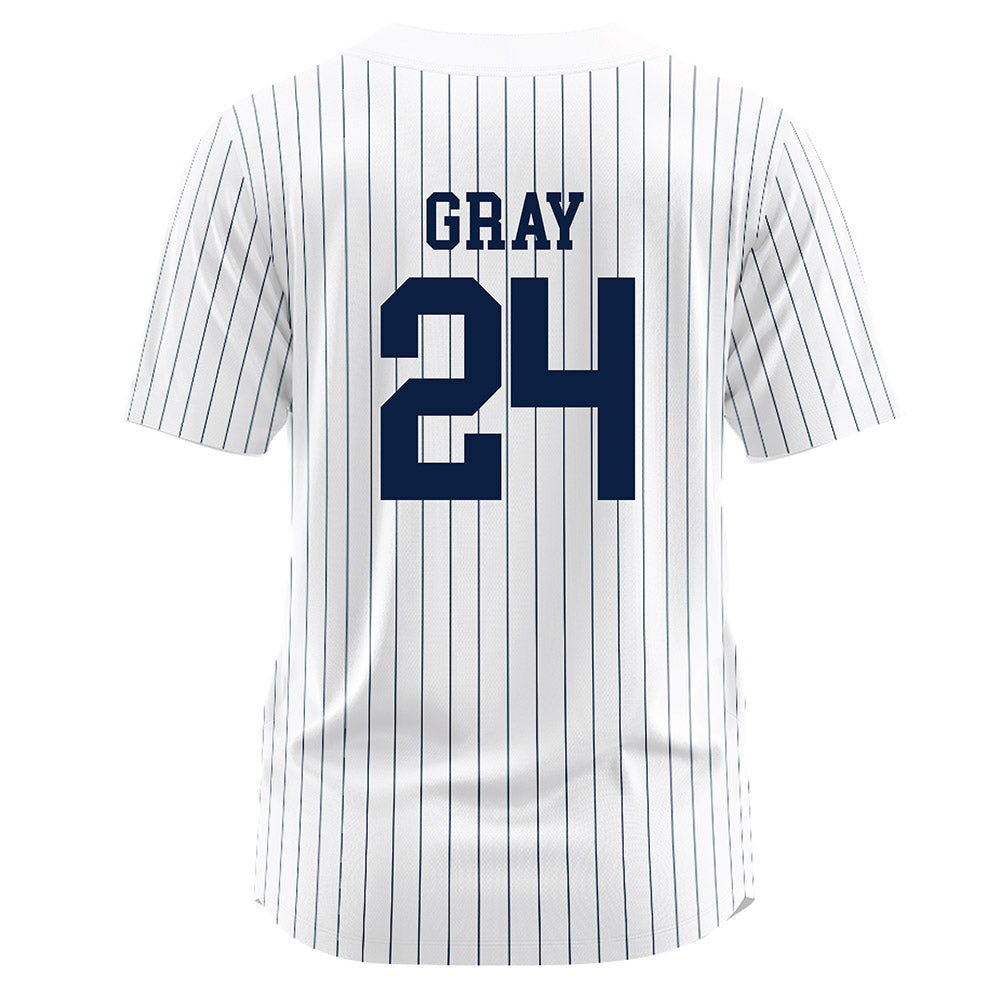 Georgia Southern - NCAA Softball : Demere Gray - White Jersey-1