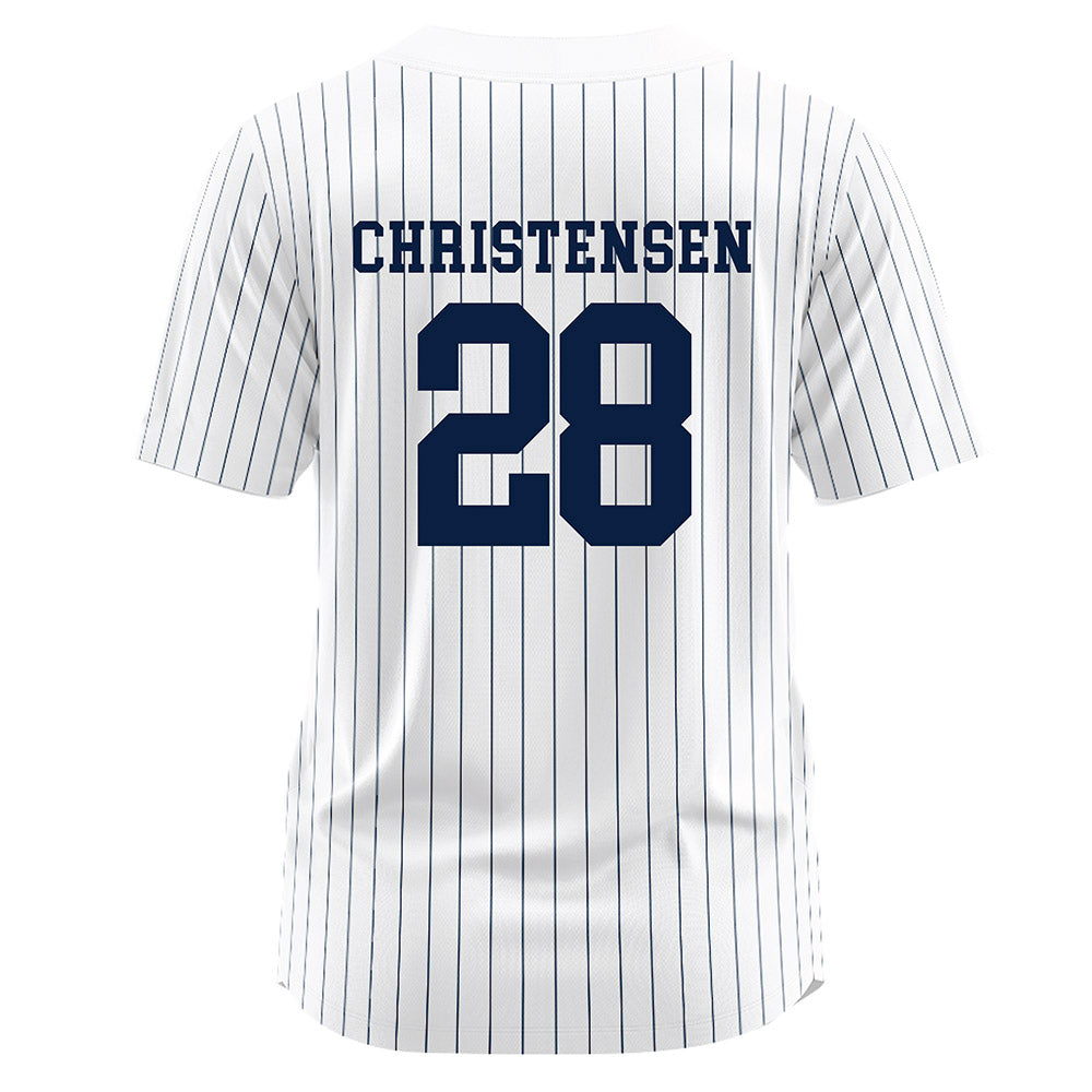 Georgia Southern - NCAA Softball : Kayla Christensen - White Jersey-1